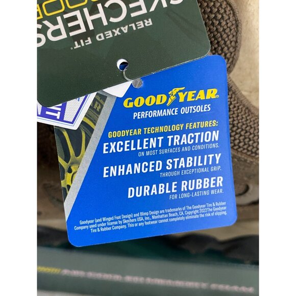 Skechers Mens 9.5 Xanner-Ridge Outdoor Hiking Boots Air-Cooled Memory Foam - Picture 2 of 11